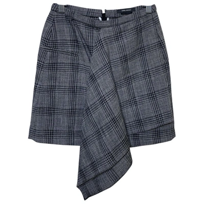 Pre-owned Isabel Marant Grey Wool Skirt