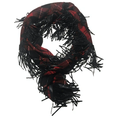 Pre-owned Zadig & Voltaire Wool Scarf In Black