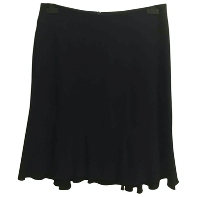 Pre-owned Jucca Mid-length Skirt In Black