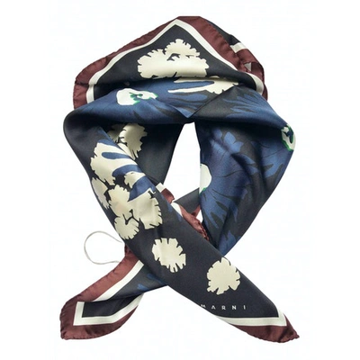 Pre-owned Marni Multicolour Silk Scarf