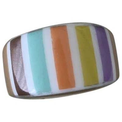Pre-owned Bernardaud Multicolour Ceramic Ring