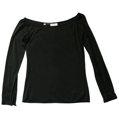 Pre-owned Valentino Black Synthetic Top
