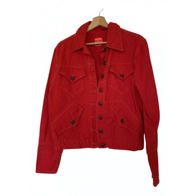 Pre-owned Christian Lacroix Jacket In Red
