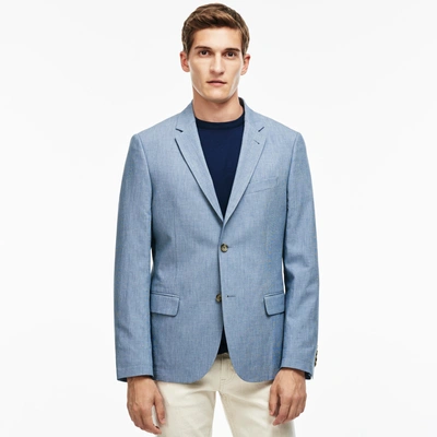 Lacoste Men's Bicolor Cotton Linen Blend Suit Jacket | ModeSens