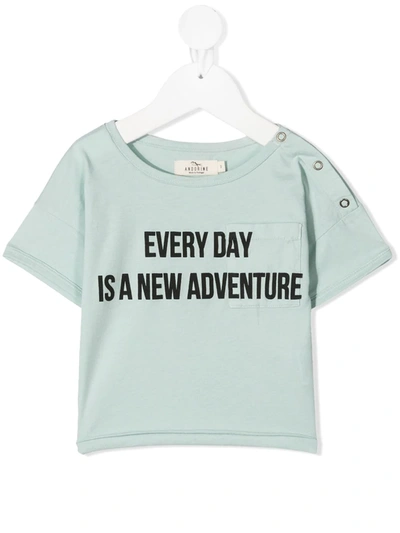 Andorine Babies' Every Day T-shirt In Green