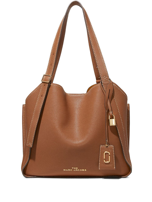 Marc Jacobs The Director Extra Large Leather Tote In Brown | ModeSens