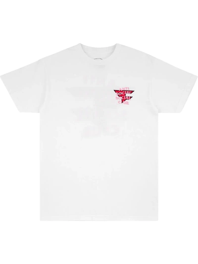 Anti Social Social Club X Faze Clan T-shirt In White