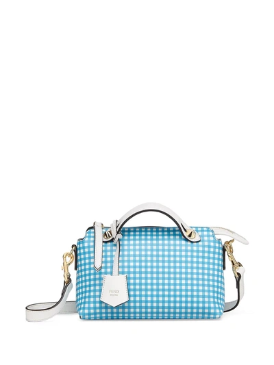 Fendi Mini By The Way Bag In Bleu Clair