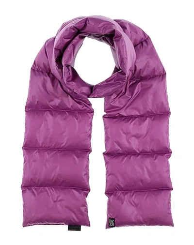 Bacon Scarves In Mauve