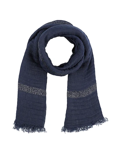 Destin Scarves In Blue