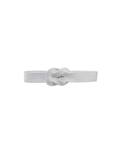 Alberta Ferretti Belts In White