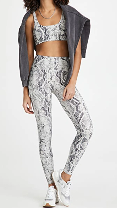 人気沸騰ブラドン Vapor High-waist Yoga Alo Snakeskin M Size - Bone - Legging ウエイトトレーニング