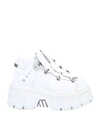 New Rock Sneakers In White