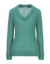 Prada Sweater In Emerald Green