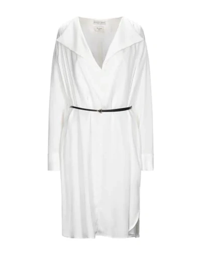 Bottega Veneta Midi Dresses In White