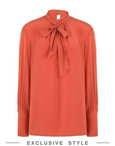 Yoox Net-a-porter For The Prince's Foundation Blouses In Red