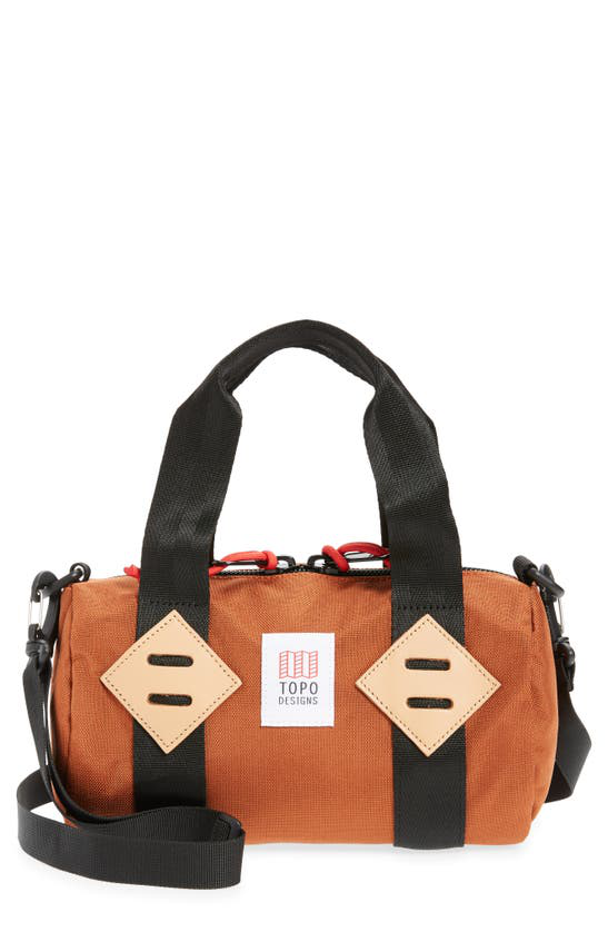 Topo Designs Classic Mini Duffle Bag In Clay | ModeSens