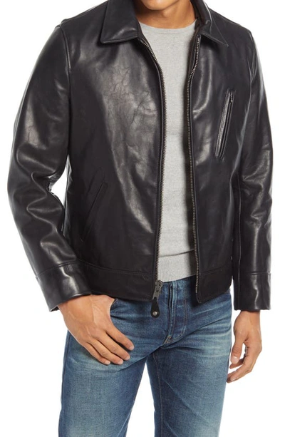 Schott Wildcat Leather Jacket In Black | ModeSens