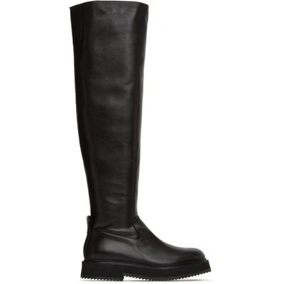 Joseph Black British Tall Boots In 999 Black