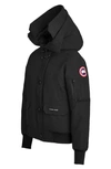 Canada Goose Chilliwack Water Resistant 625 Fill Power Down Bomber Jacket In Black