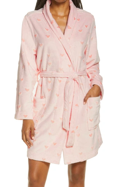 Honeydew Intimates Super Sweet Plush Robe In Ballet Hearts