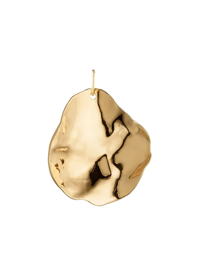 Monica Vinader Gold Plated Vermeil Silver Nura Shell Pendant Charm
