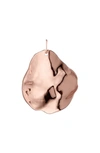 Monica Vinader Nura Shell Pendant Charm In Rose Gold