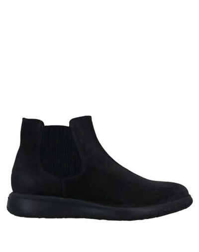 Fratelli Rossetti Ankle Boots In Dark Blue