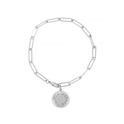 Olivia Burton Silver-tone Chain Bracelet