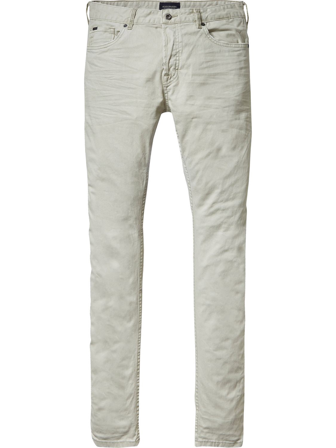 Garment Dyed 5-pocket Pants Skinny Fit 
