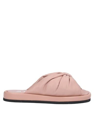 Strategia Sandals In Pastel Pink