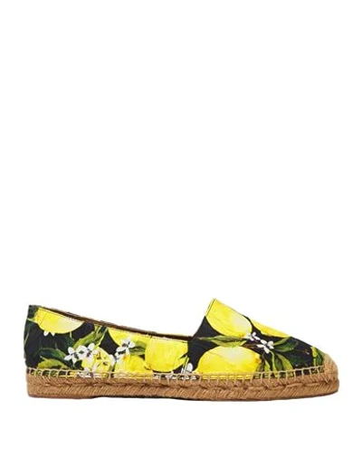 Dolce & Gabbana Espadrilles In Black