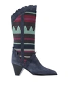 Isabel Marant Ankle Boots In Dark Blue