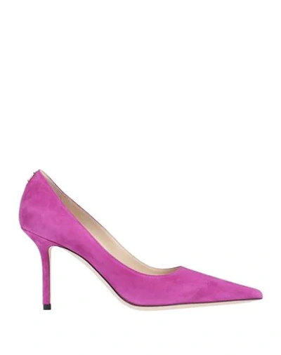 Jimmy Choo Pumps In Mauve