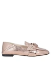 Greymer Loafers In Copper