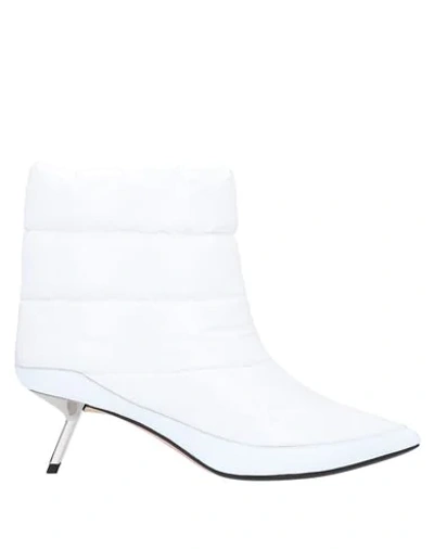 Alchimia Di Ballin Ankle Boots In White