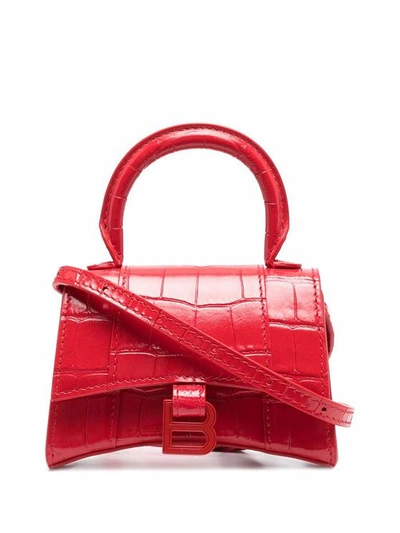 Balenciaga Women's Red Leather Handbag