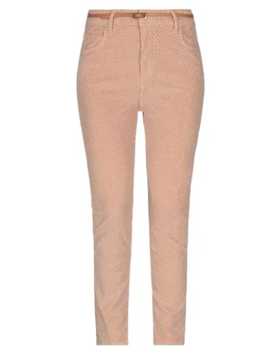 Alessia Santi Casual Pants In Camel