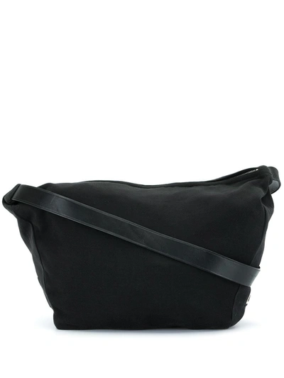 Pre-owned Chanel Sports Logo Crossbody Bag In Black