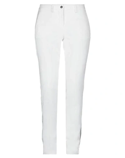 Philipp Plein Pants In White