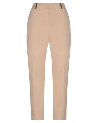 Peserico Pants In Beige