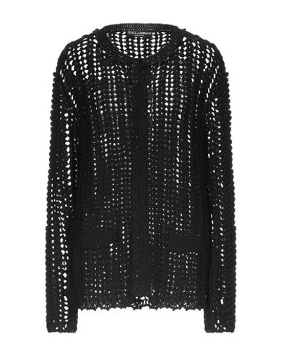 Dolce & Gabbana Cardigans In Black