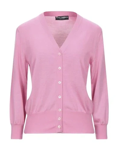 Dolce & Gabbana Cardigans In Pink