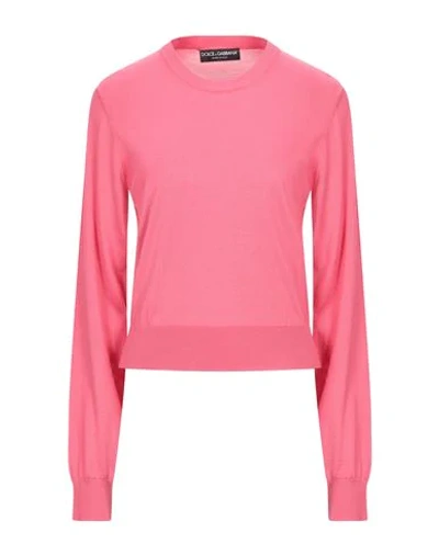 Dolce & Gabbana Sweaters In Pink