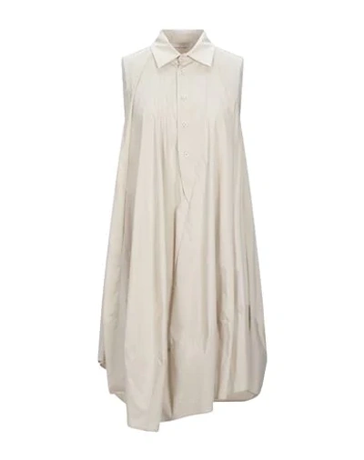 Liviana Conti Short Dresses In Beige