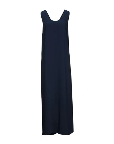P.a.r.o.s.h Long Dresses In Blue