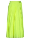 Valentino Midi Skirts In Yellow