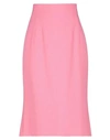 Dolce & Gabbana Midi Skirts In Pink