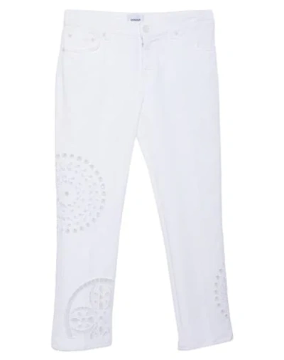 Dondup Pants In White