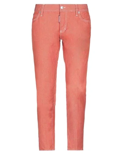 Dsquared2 Jeans In Orange